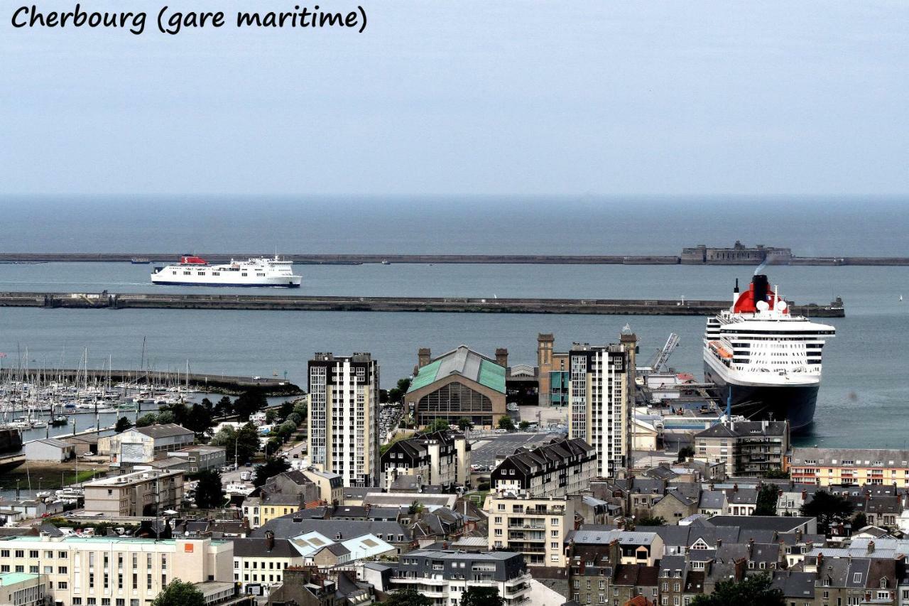 Les Unelli Hotell Cherbourg-en-Cotentin Exteriör bild